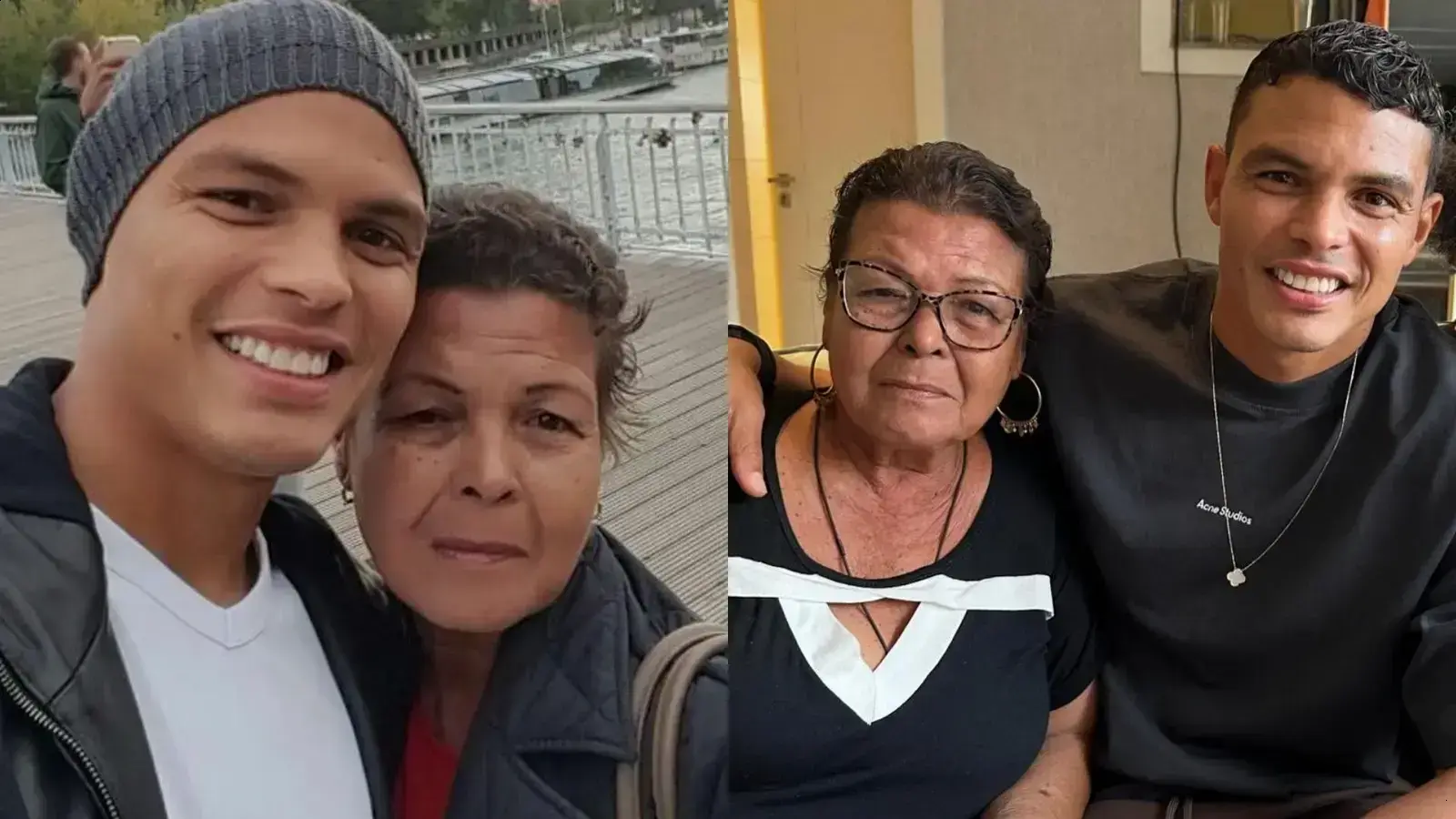 Thiago Silva presta homenagem emocionante à mãe que faleceu