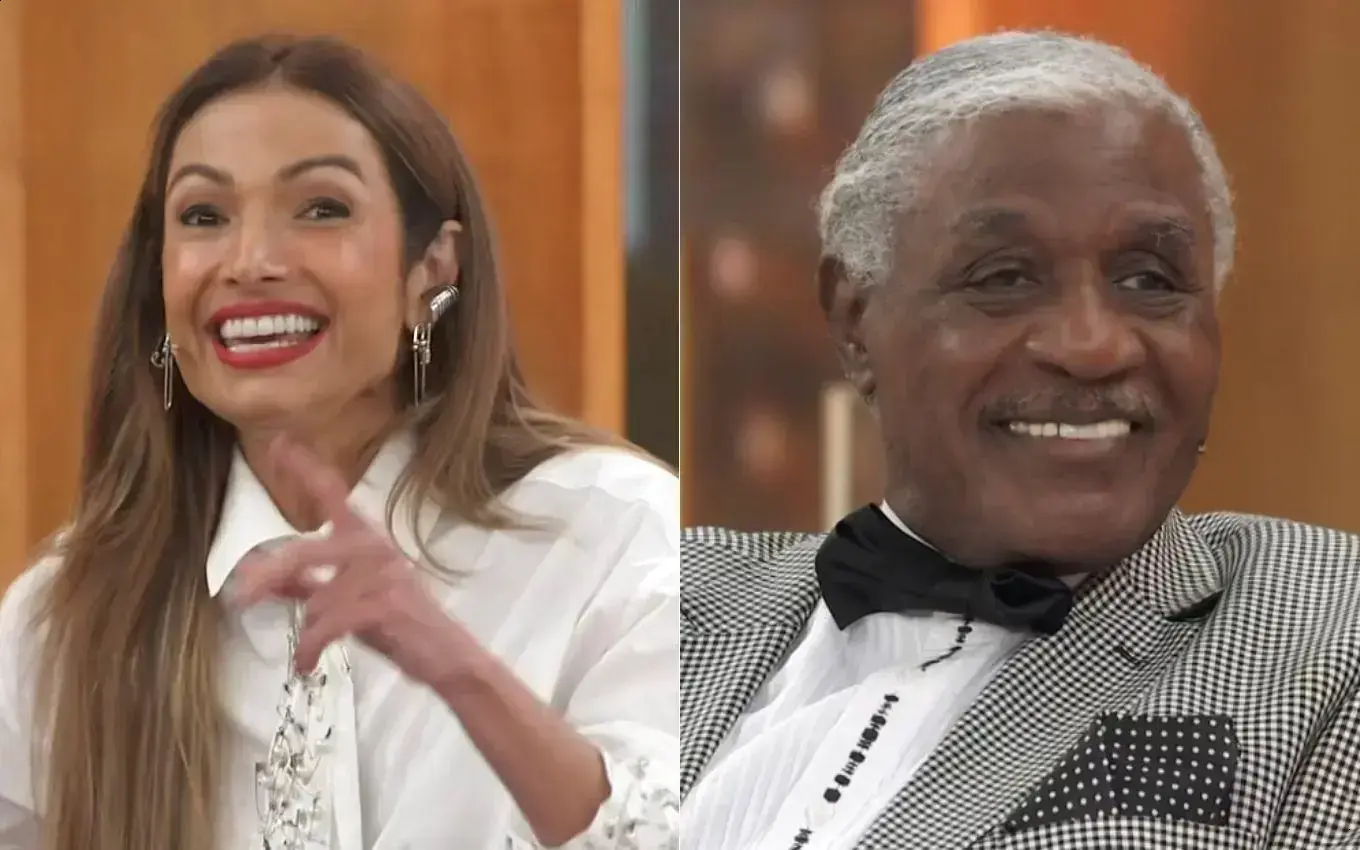 Tony Tornado surpreende Patrícia Poeta com dica de longevidade inusitada