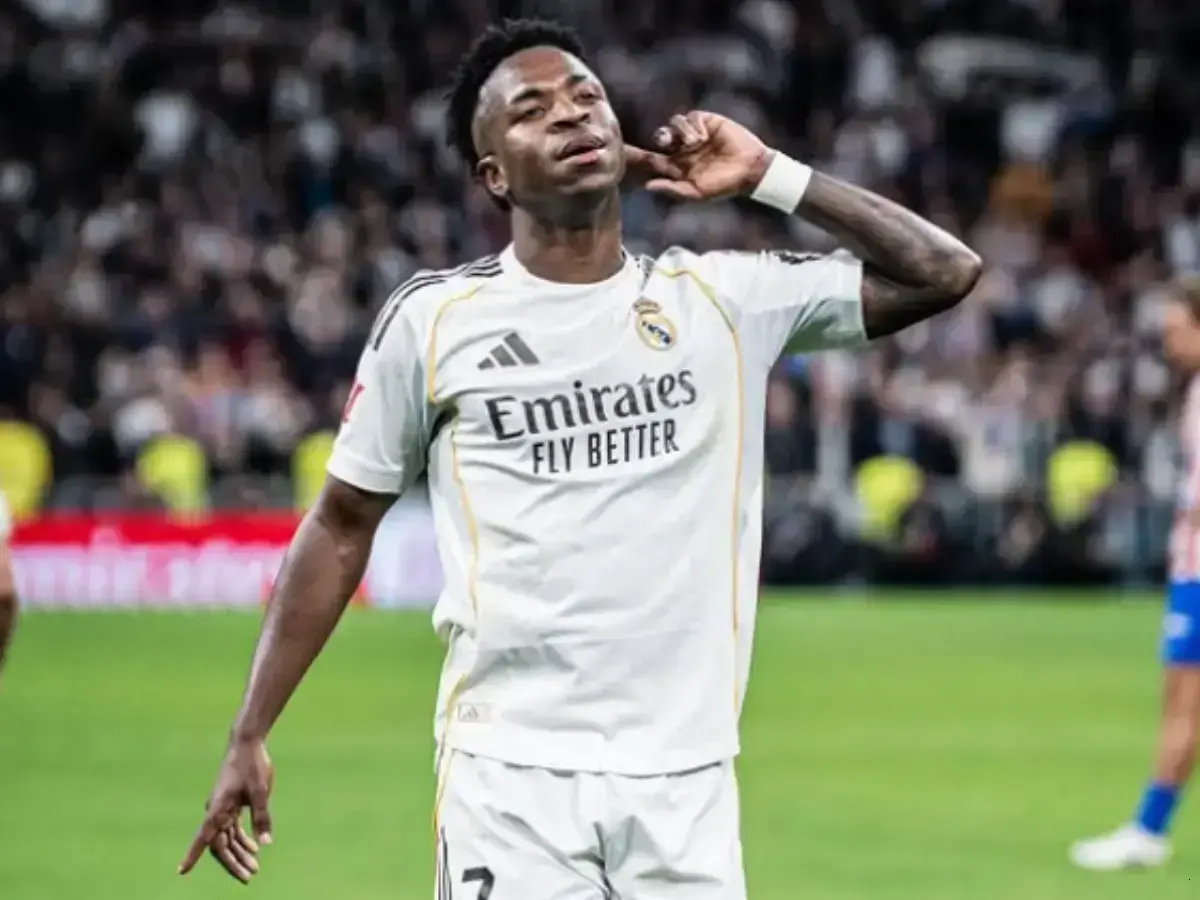 Vinícius Júnior brilha em vitória do Real Madrid sobre o Atlético de Madrid