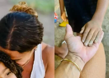 Viviane Araújo compartilha momento divertido com o filho Joaquim em parque