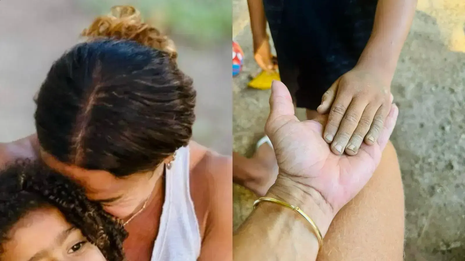 Viviane Araújo compartilha momento divertido com o filho Joaquim em parque