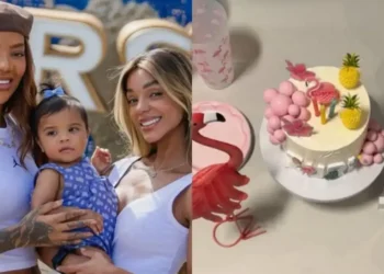 Zuri completa 10 meses com festa íntima organizada por Brunna e Ludmilla