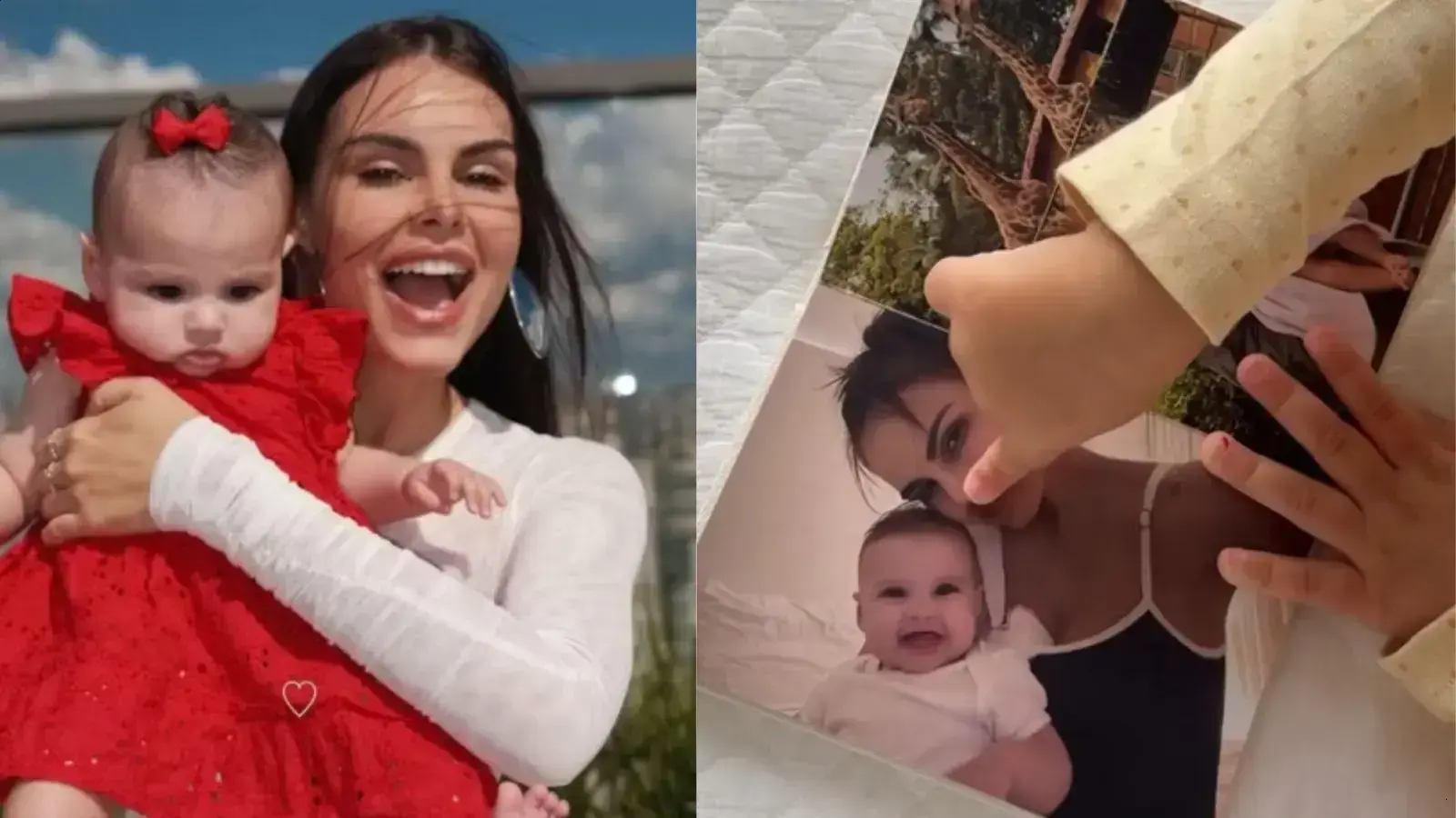 Amanda Kimberlly compartilha momento fofo com a filha Helena e Neymar Jr.