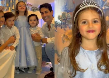 Bárbara Evans comemora os 4 anos da filha Ayla com festa luxuosa