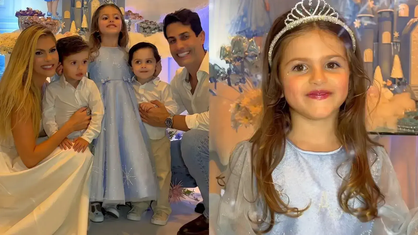 Bárbara Evans comemora os 4 anos da filha Ayla com festa luxuosa