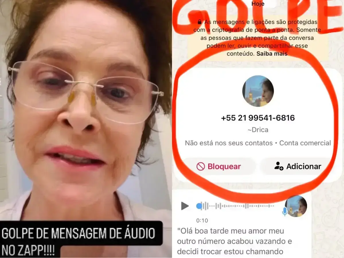 Drica Moraes denuncia golpe com uso de inteligência artificial