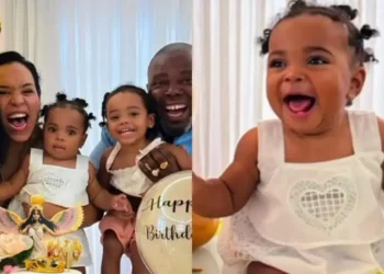 Érico Brás e Rayane celebram o primeiro aniversário da filha Ísis
