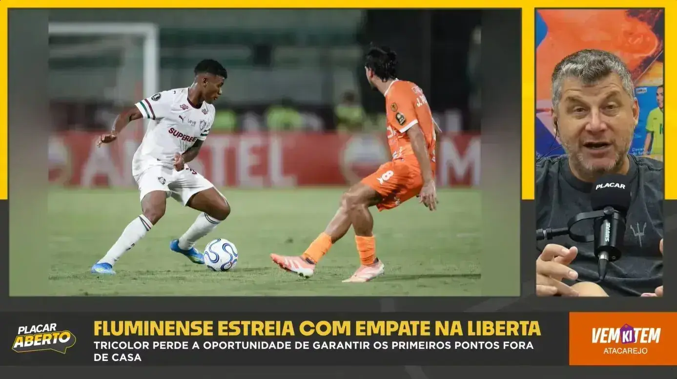 Fluminense empata em jogo sem gols e provoca críticas de José Ilan
