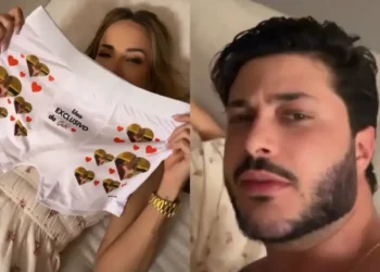 Gabi Martins surpreende namorado com cueca personalizada inusitada