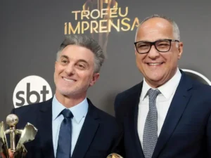 Globo muda postura e brilha no Troféu Imprensa em evento do SBT