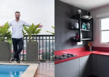 Henri Castelli encontra refúgio em apartamento milionário no Morumbi