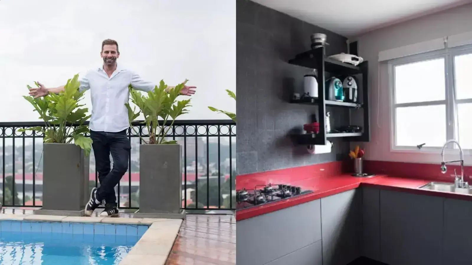 Henri Castelli encontra refúgio em apartamento milionário no Morumbi