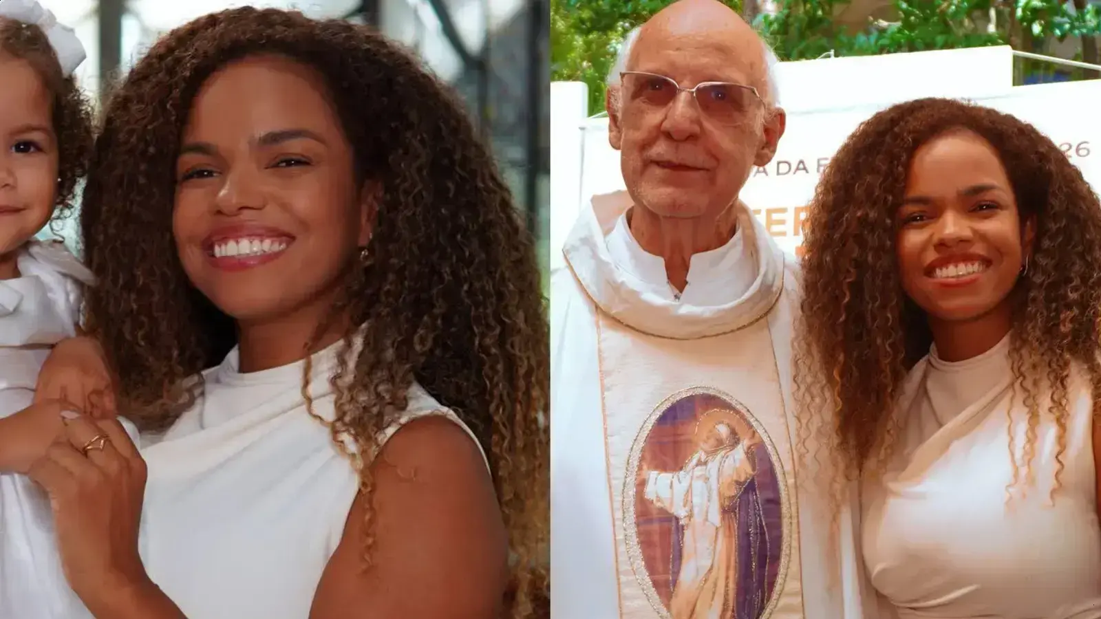 Jeniffer Nascimento celebra batizado emocionante da filha Lara em São Paulo