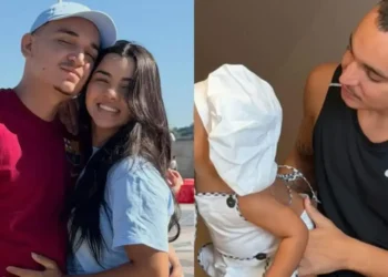 João Gomes e Ary Mirelle celebram os 7 meses de Joaquim com festa especial
