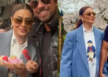 Juliana Paes realiza sonho de viagem ao Japão com o marido