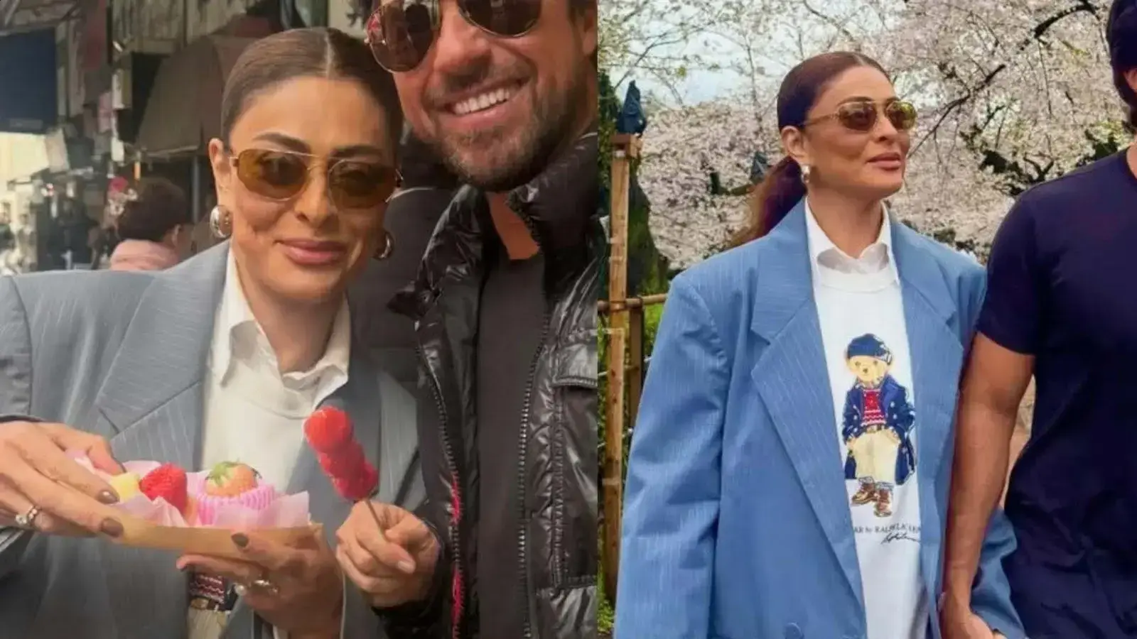 Juliana Paes realiza sonho de viagem ao Japão com o marido