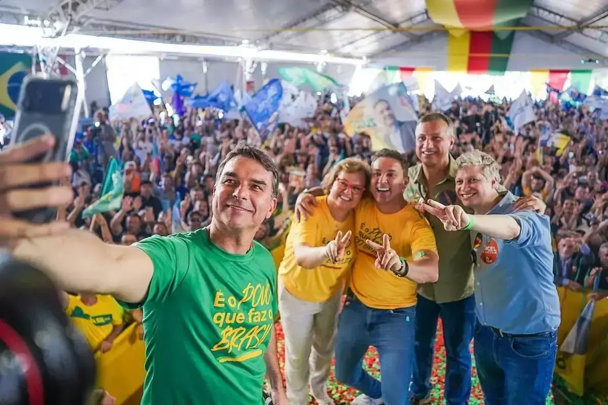 Luciano Zucco Oficializa Candidatura ao Governo do RS com Flávio Bolsonaro