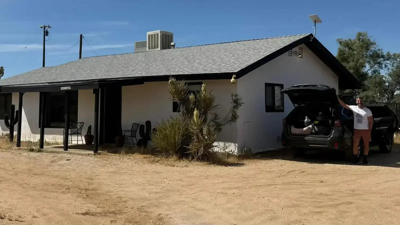 Marco Pigossi e Marco Calvani curtem Páscoa em refúgio no deserto da Califórnia