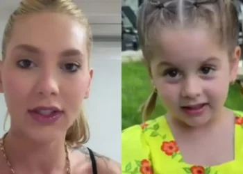 Maria Flor apresenta a neta para Virginia Fonseca em vídeo divertido