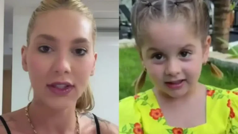 Maria Flor apresenta a neta para Virginia Fonseca em vídeo divertido