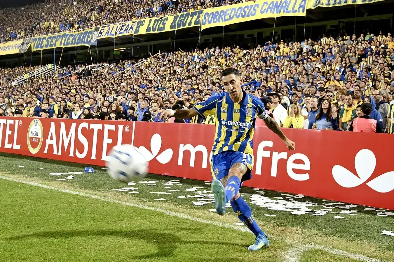 Onde assistir Universidad Central x Rosario Central: Di María em ação