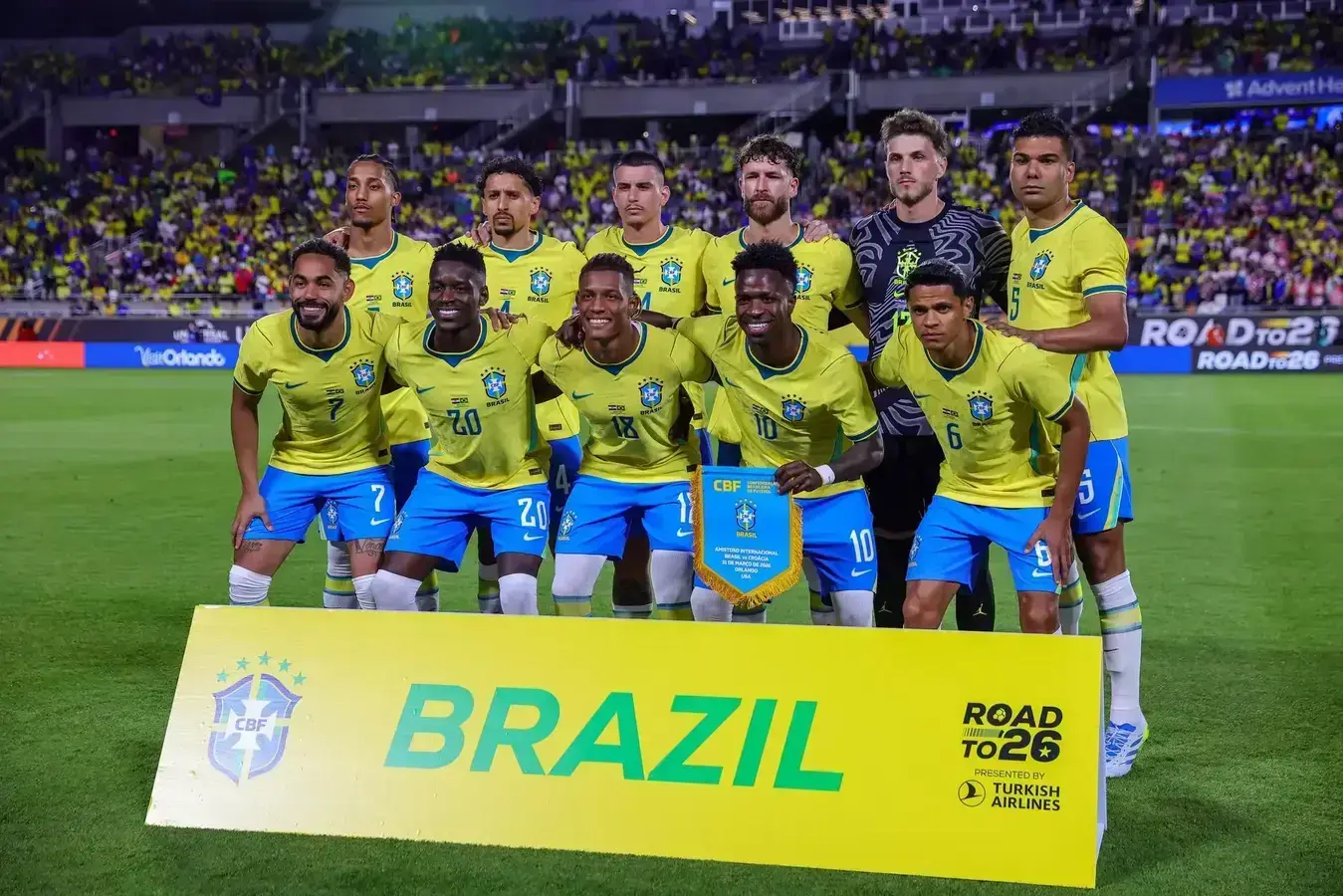 Seleção Brasileira se prepara para a Copa do Mundo 2026