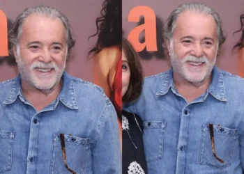 Tony Ramos e Lidiane Barbosa fazem rara aparição em evento no Rio