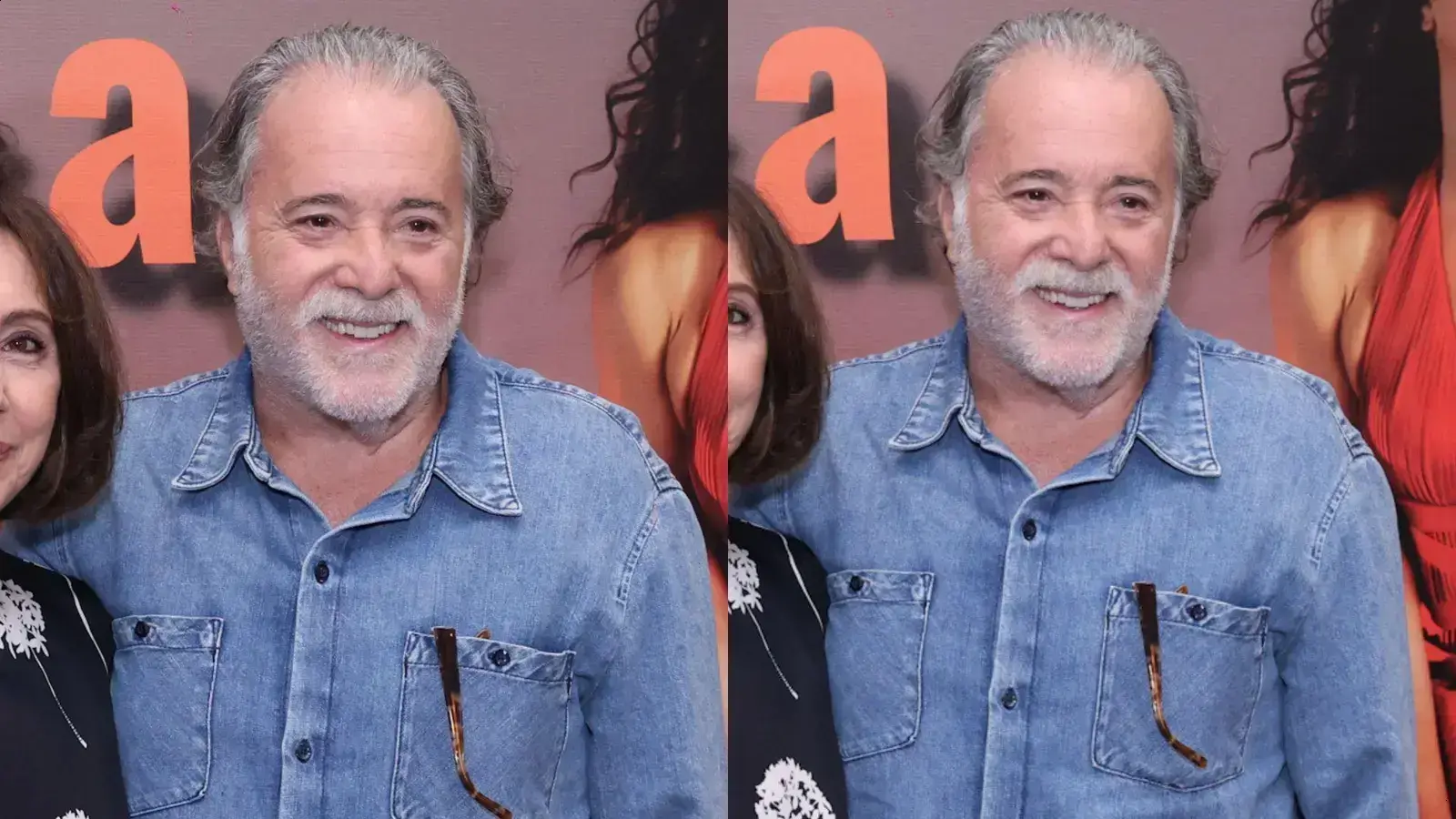 Tony Ramos e Lidiane Barbosa fazem rara aparição em evento no Rio