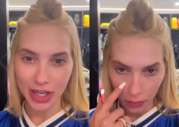 Virginia Fonseca explica cara fechada durante festa de 27 anos na Espanha