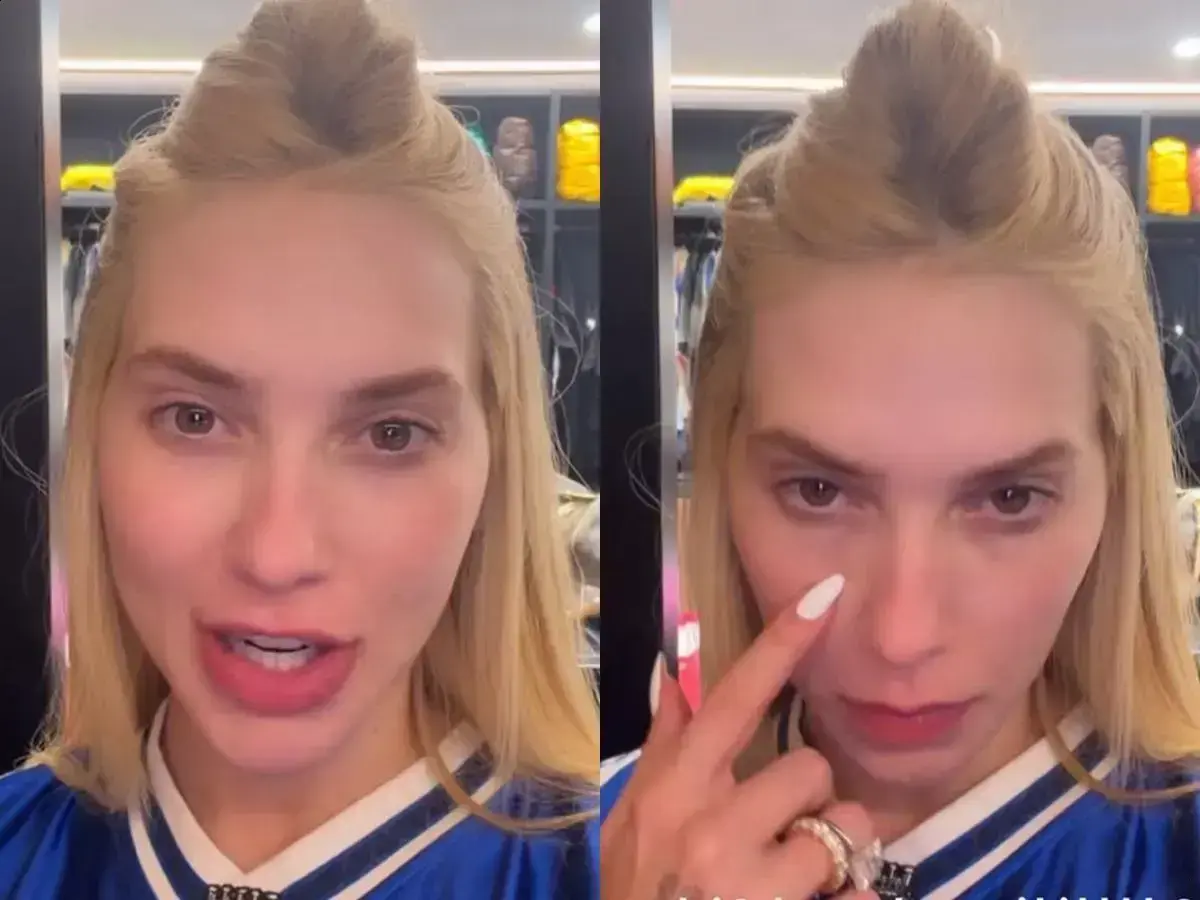 Virginia Fonseca explica cara fechada durante festa de 27 anos na Espanha
