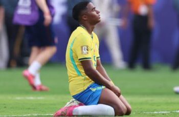 Endrick recebe apoio do pai após eliminação do Brasil na Copa do Mundo e reflete sobre a dor da derrota