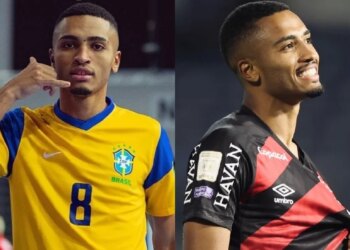 Leozinho supera Falcão e brilha no Athletico após trajetória no futsal