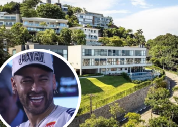 Neymar fez pagamento e ex-proprietário da mansão saiu apenas com a roupa do corpo