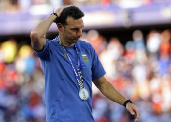Scaloni lamenta o vice na Copa e fala sobre a busca por novas conquistas
