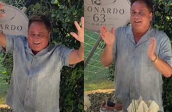 Leonardo completa 63 anos com festa temática de sua grande paixão