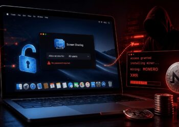 Vulnerabilidade no compartilhamento de tela do Mac permite mineração de criptomoedas