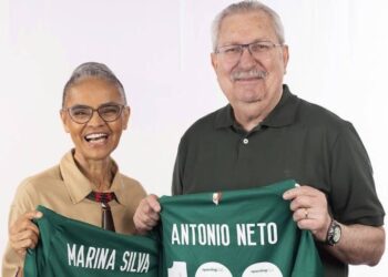 Mobilização de sindicatos por Marina Silva liderada por Antonio Neto em 30 de agosto de 2026
