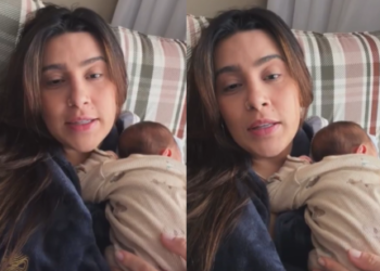 Lauana Prado revela como está se adaptando à nova rotina com seu bebê recém-nascido