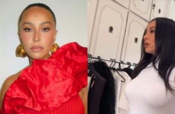 Sabrina Sato exibe barriga em look justo e surpreende com nova silhueta