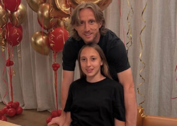 Filha de Modric começa sua trajetória nas categorias de base do Real Madrid