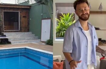 Fred Bruno, apresentador da Globo, mora em mansão com sala de colecionador e minicampo de futebol