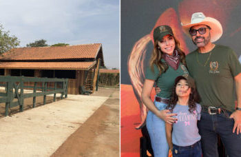 Rancho de Edson e Deia Cypri com 11 cavalos se torna refúgio familiar a apenas 1,5 km de casa