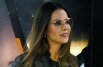 Sandy se destaca em Guarulhos com look comfy e estampa discreta