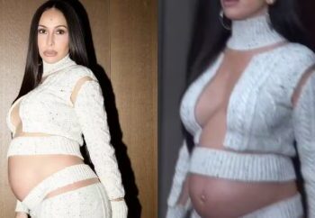 Sabrina Sato exibe barrigão em vestido ousado durante viagem a Paris
