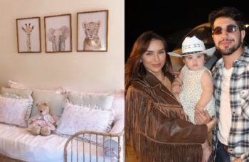 Quarto da filha de Rafa Kalimann: decoração campestre e berço de 15 mil reais