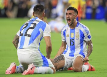 Paz brilha com gol e assistência na goleada da Argentina sobre a Bolívia em amistoso