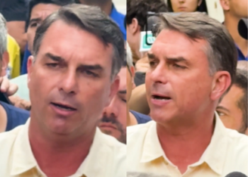 Flávio Bolsonaro busca votos decisivos para garantir vitória no 1º turno e afirma que isso pode ser o suficiente