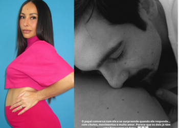 Sabrina Sato se encanta com a conexão entre Nicolas Prattes e seu filho