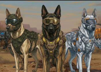 Cães militares geneticamente modificados: a nova proposta de uma empresa que pode transformar a segurança pública