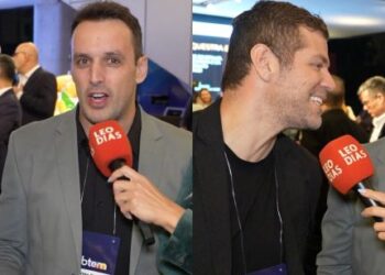 Victor Sarro e Rodrigo Capella celebram o sucesso de “Comédia SBT” e fazem piadas sobre o RH da emissora